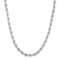 Rope Chain - 6mm Silver